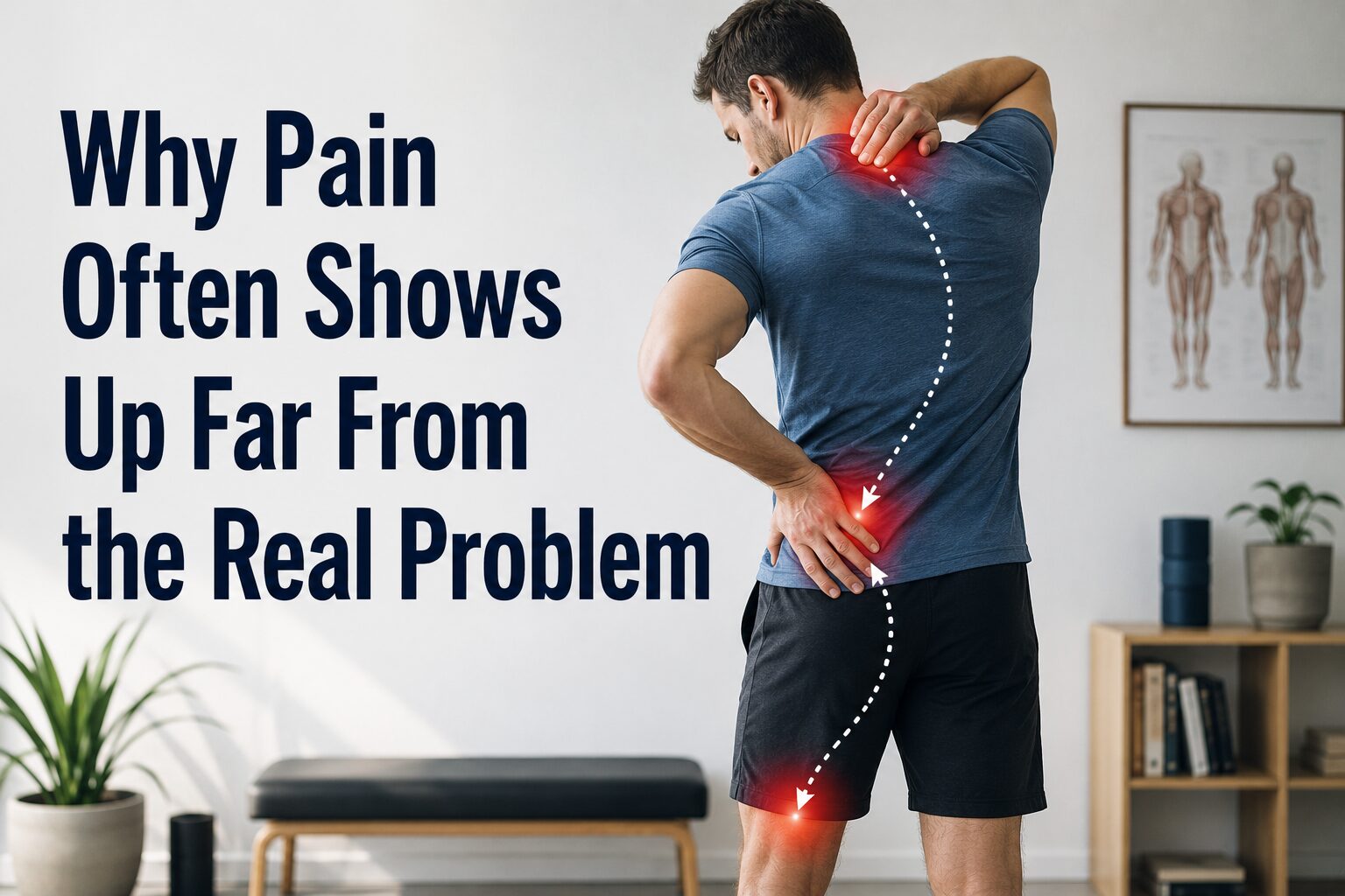 Why Pain Often Shows Up Far From the Real Problem