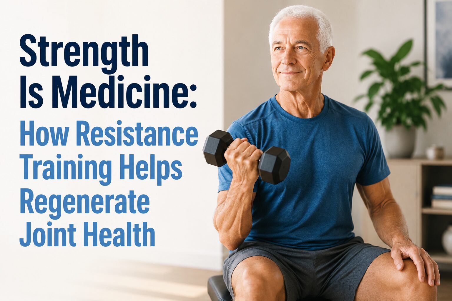 Strength Is Medicine: How Resistance Training Helps Regenerate Joint Health