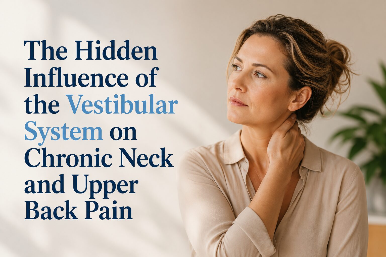 The Hidden Influence of the Vestibular System on Chronic Neck and Upper Back Pain