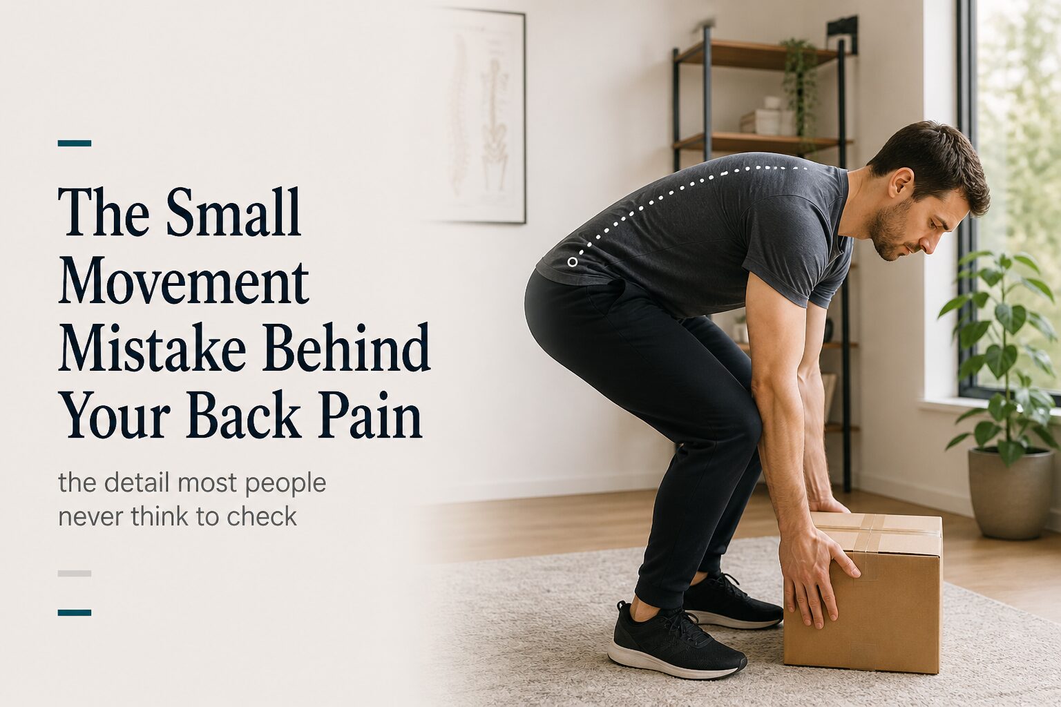 Why Low Back Pain Sometimes Comes From a Small Movement Problem No One Checked