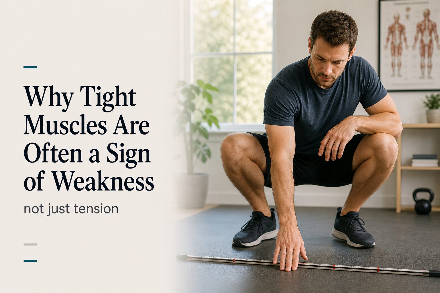 Why Tight Muscles Are Often a Sign of Weakness, Not Just Tension
