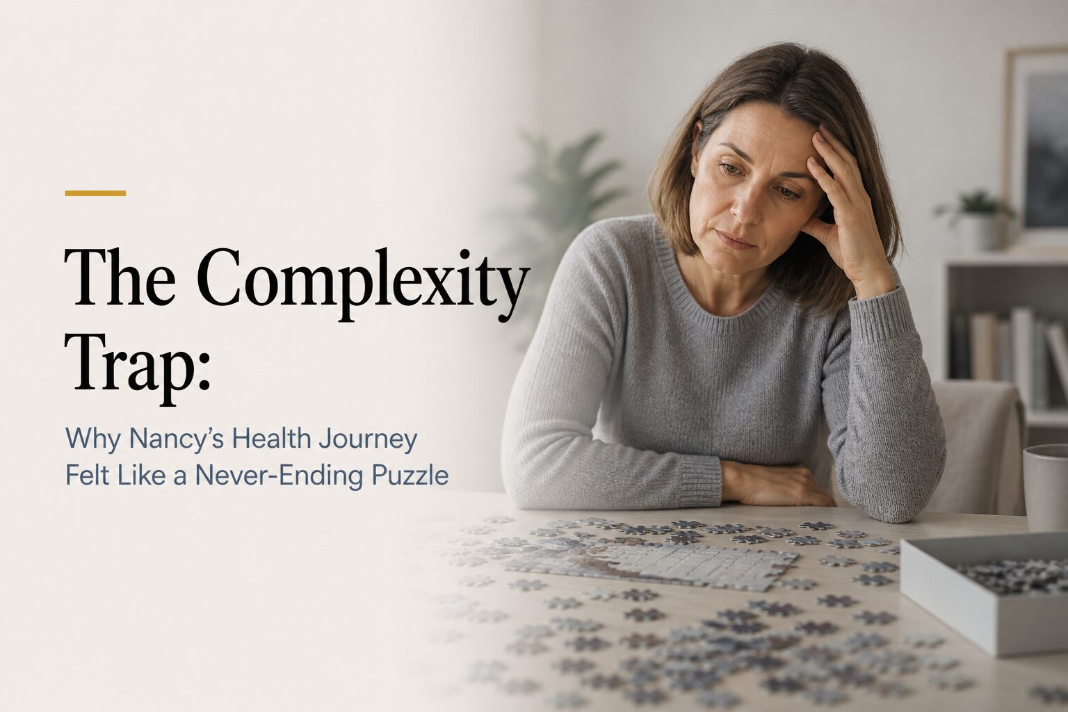 The Complexity Trap: Why Nancy’s Health Journey Felt Like a Never-Ending Puzzle